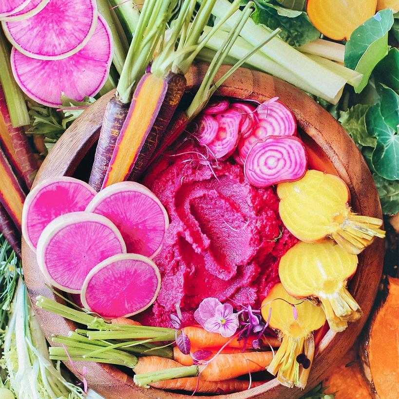 Beetroot Hummus – Natural Things NZ