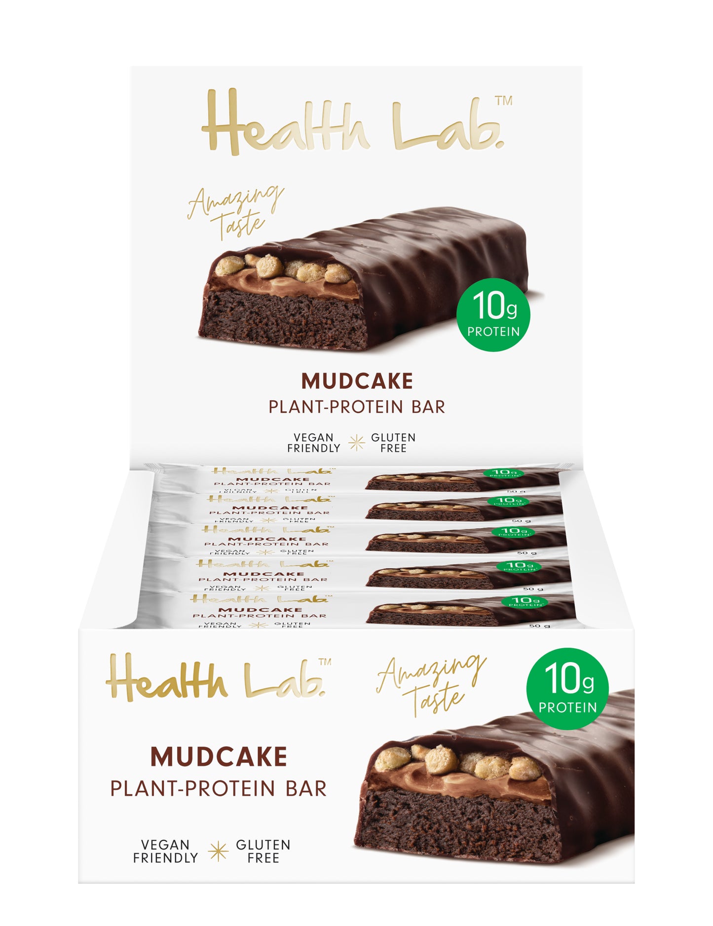 Health Lab Plant Protein Bar Mudcake 50g