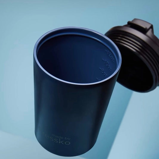 Camino Reusable Coffee Cup 340ml (Large) - Ceramic Lined Denim