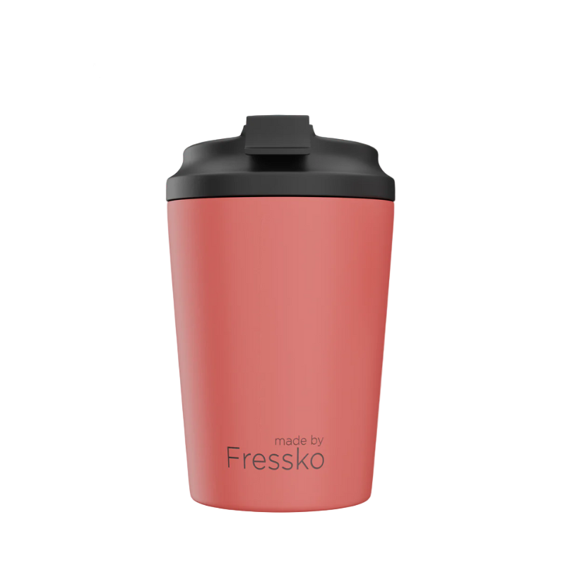 Camino Reusable Coffee Cup 340ml (Large) - Ceramic Lined Peachy