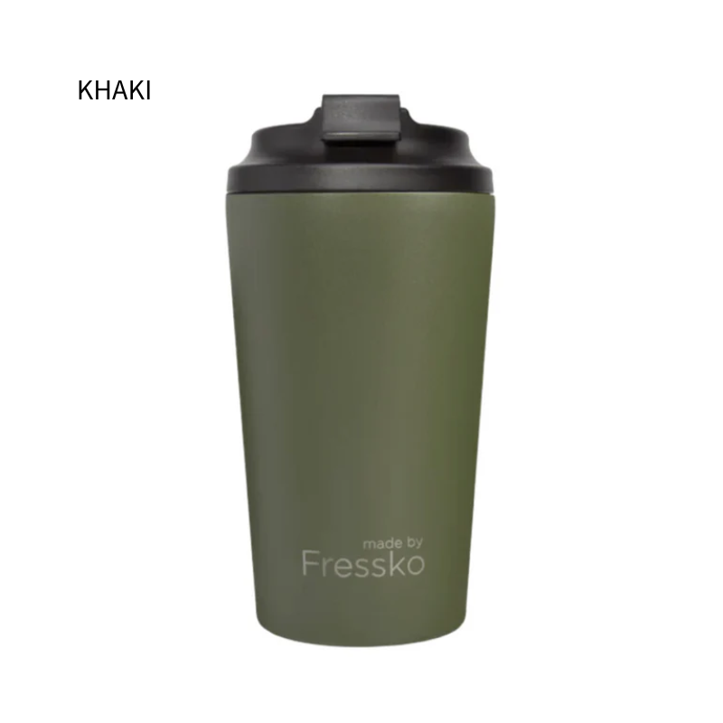 Grande Reusable Coffee Cup 475ml (Extra Large) - Khaki
