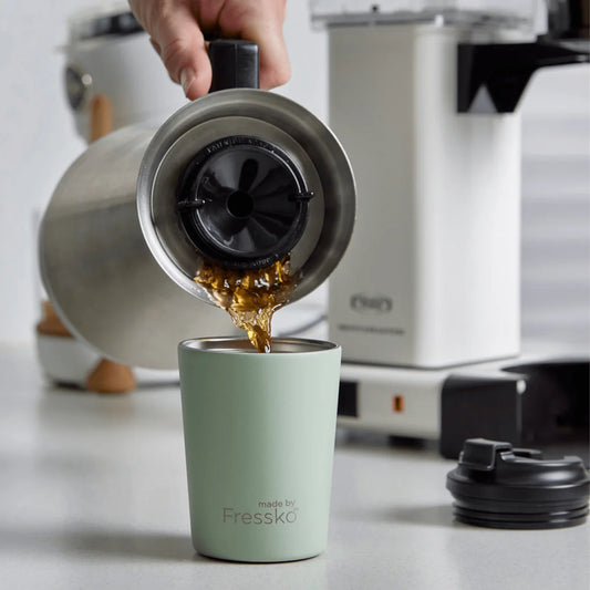 Fressko Bino Reusable Coffee Cup 230ml Sage