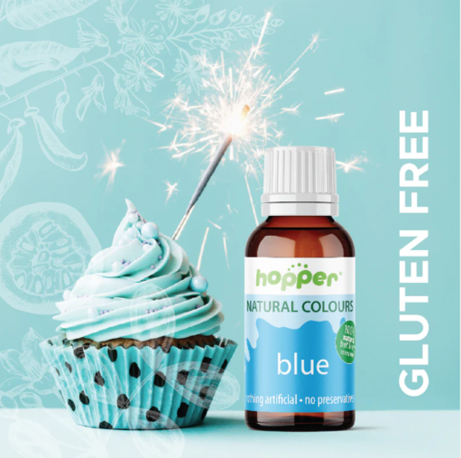 Hopper Natural Food Colour Blue 20g