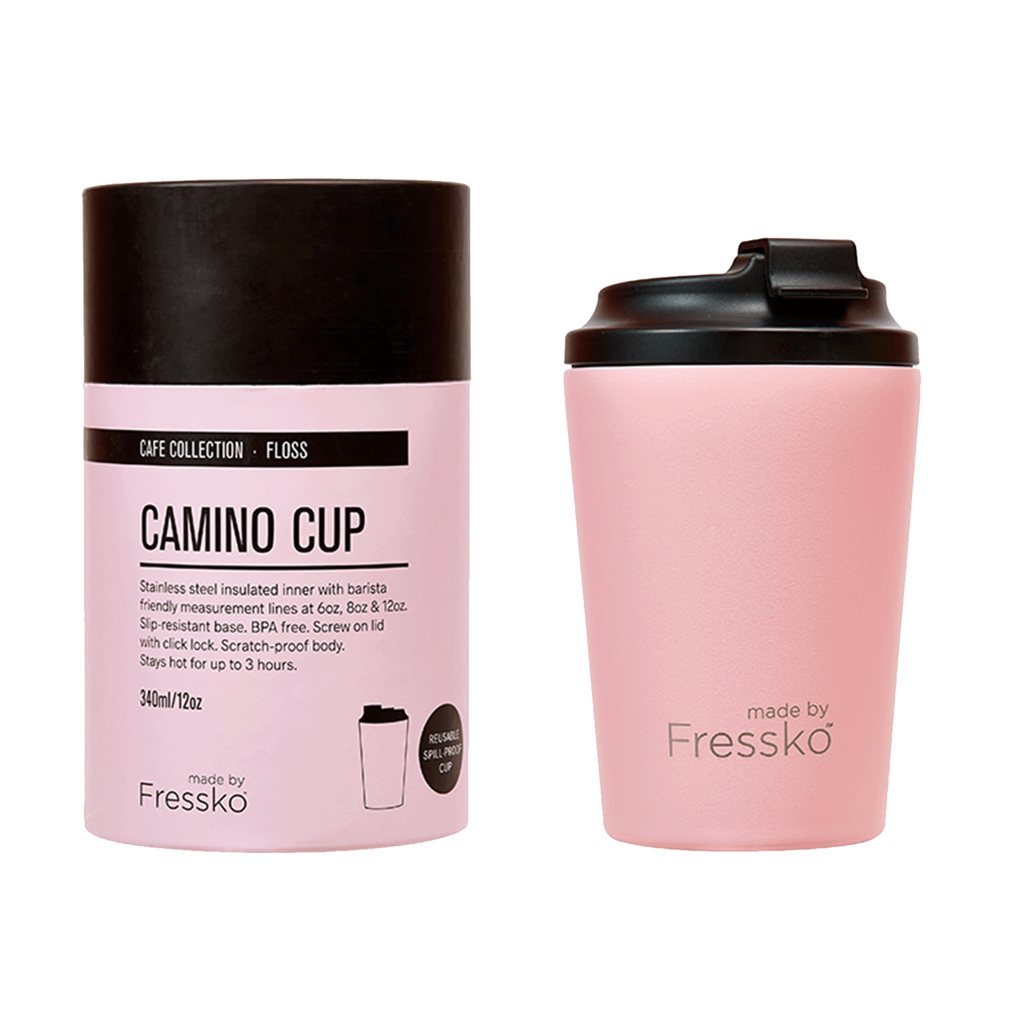 Fressko Camino Coffee Cup 340ml Floss