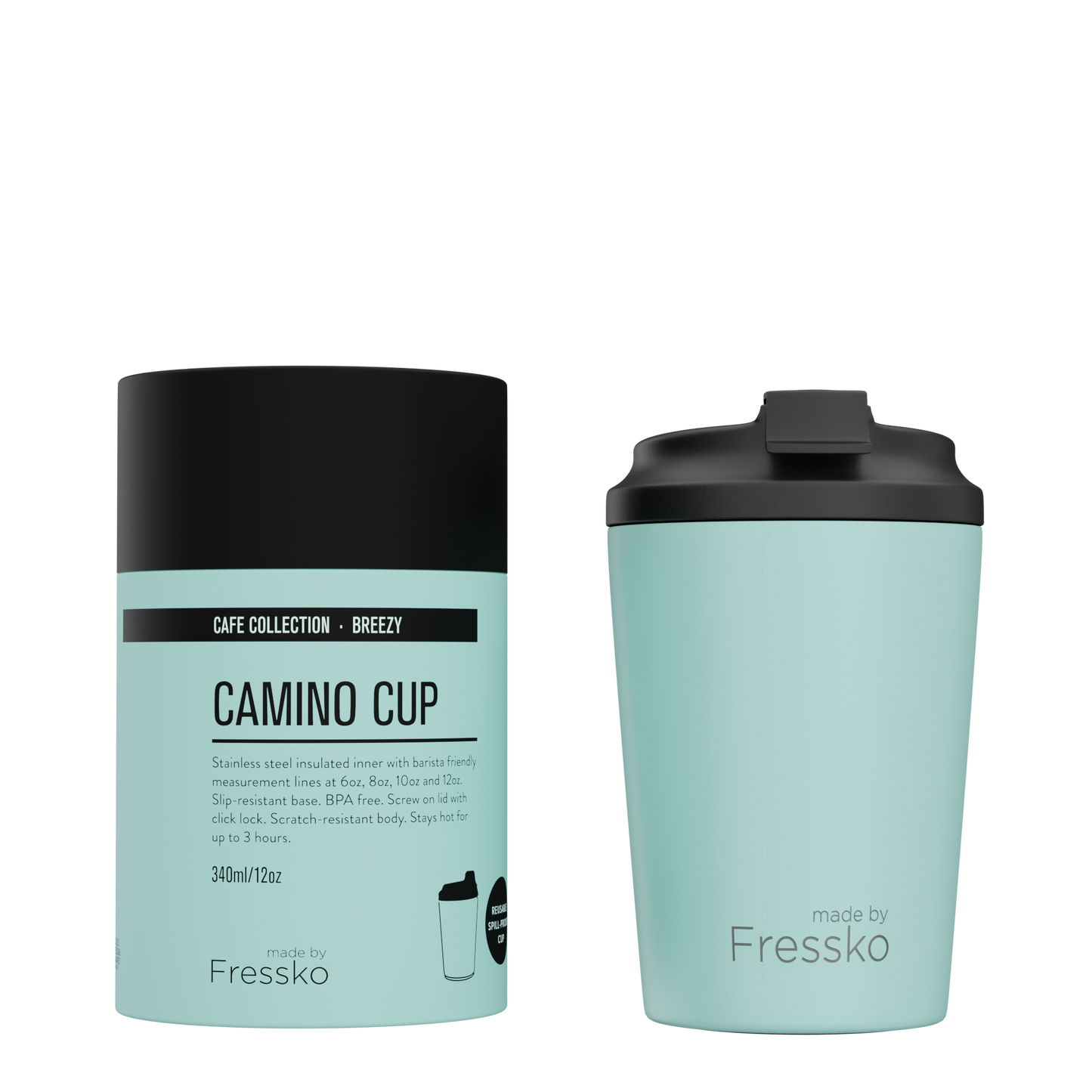 Fressko Camino Coffee Cup 340ml Breezy