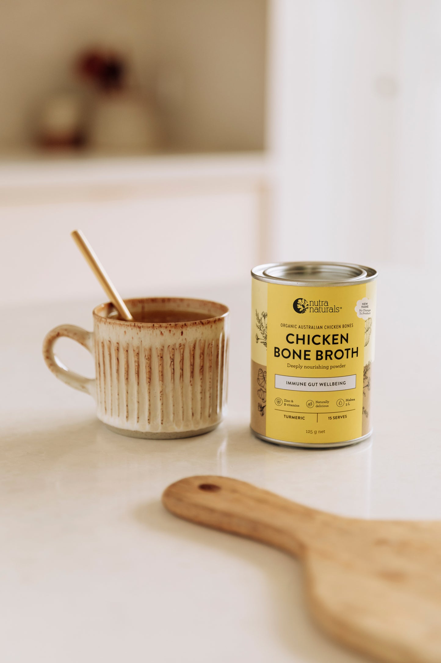 Nutra Chicken Bone Broth Turmeric 125g