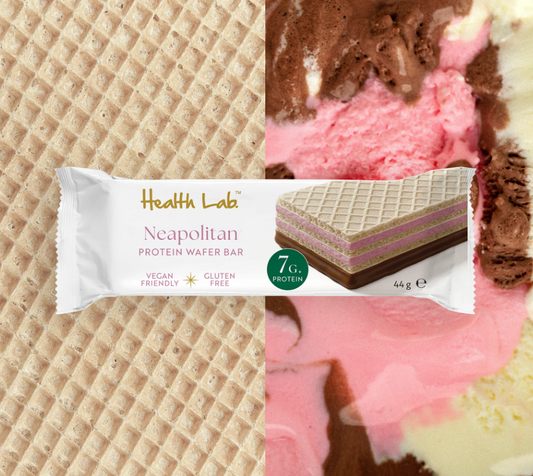 Health Lab Protein Wafer Bar Neapolitan 44g