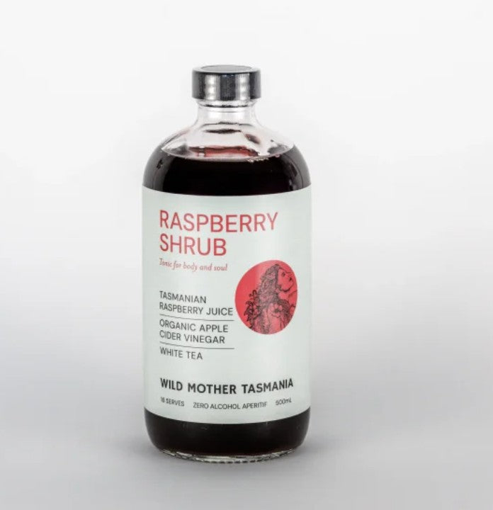 Wild Mother Raspberry White Tea Organic ACV 500ml