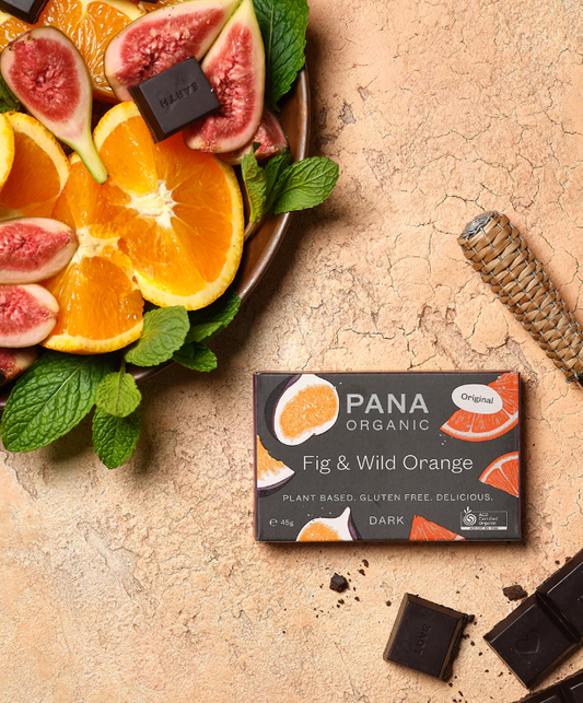 Pana Fig Wild Orange Chocolate Bar 45g