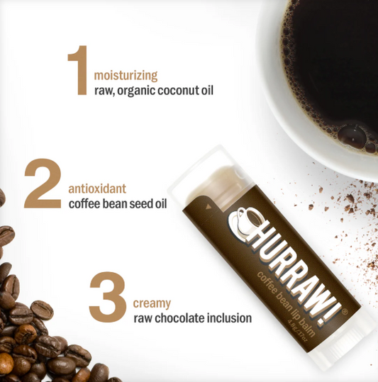 Hurraw! Lip Balm Coffee Bean 4.3g