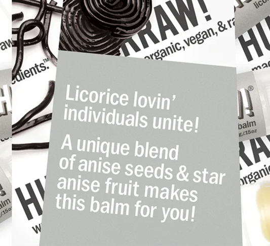 Hurraw! Lip Balm Licorice 4.3g