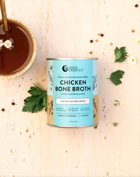 CLEARANCE - Nutra Chicken Bone Broth Homestyle Original 125g