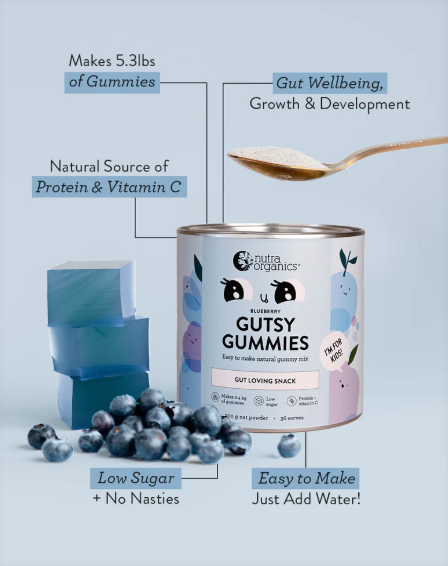 Gutsy Gummies Blueberry - 150g