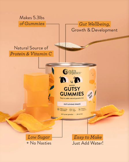 Gutsy Gummies Mango - 300g