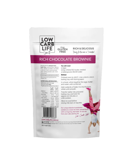 Low Carb Life Rich Chocolate Brownie