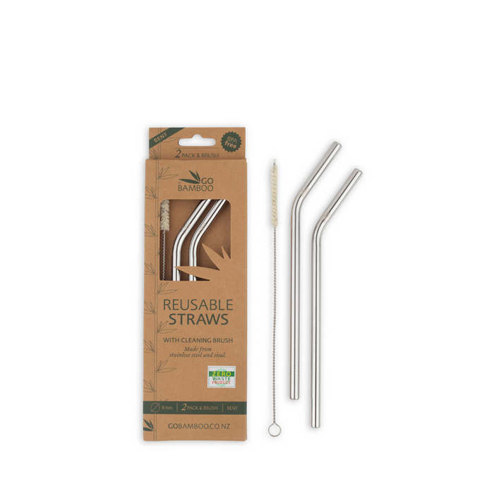 Stainless Steel Straw (Bent)