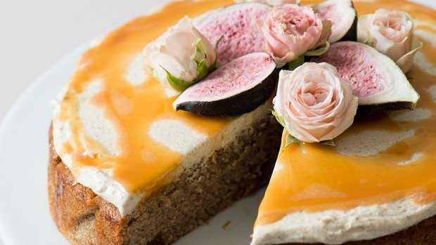 Spiced almond and fig cake | The Caker