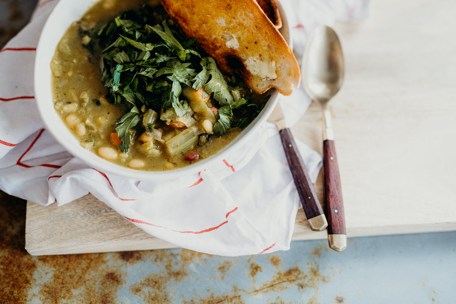 Nourishing Veggie Soup with Miso Broth