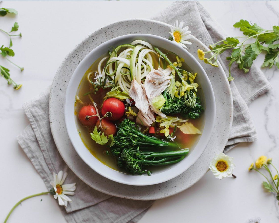 Homestyle Chicken Bone Broth Bowl