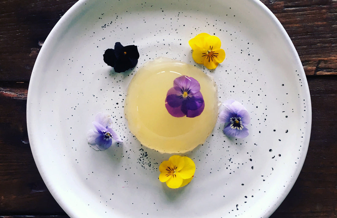 Green Apple & Lemon Flower Jellies
