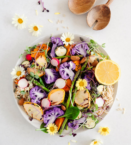 Nutra Organics' Rainbow Salad