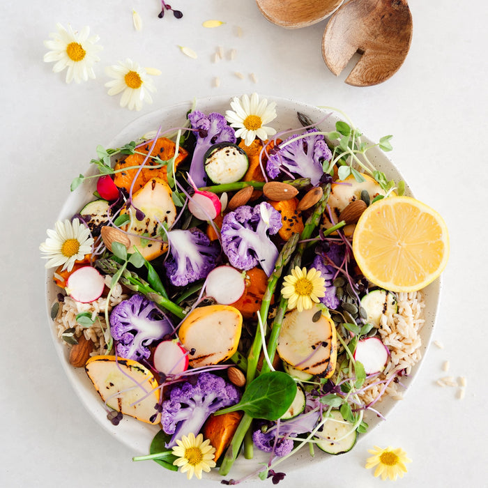 Nutra Organics' Rainbow Salad