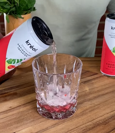 Cherry Sour Mocktail by Kreol