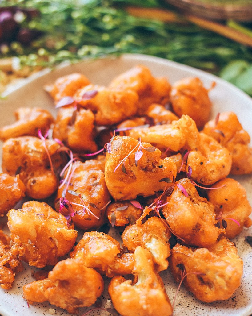 Cauliflower Buffalo Bites