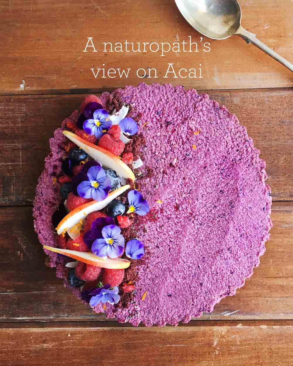 Spotlight on Acai  + Vegan Cheesecake (GF/ DF/ V)