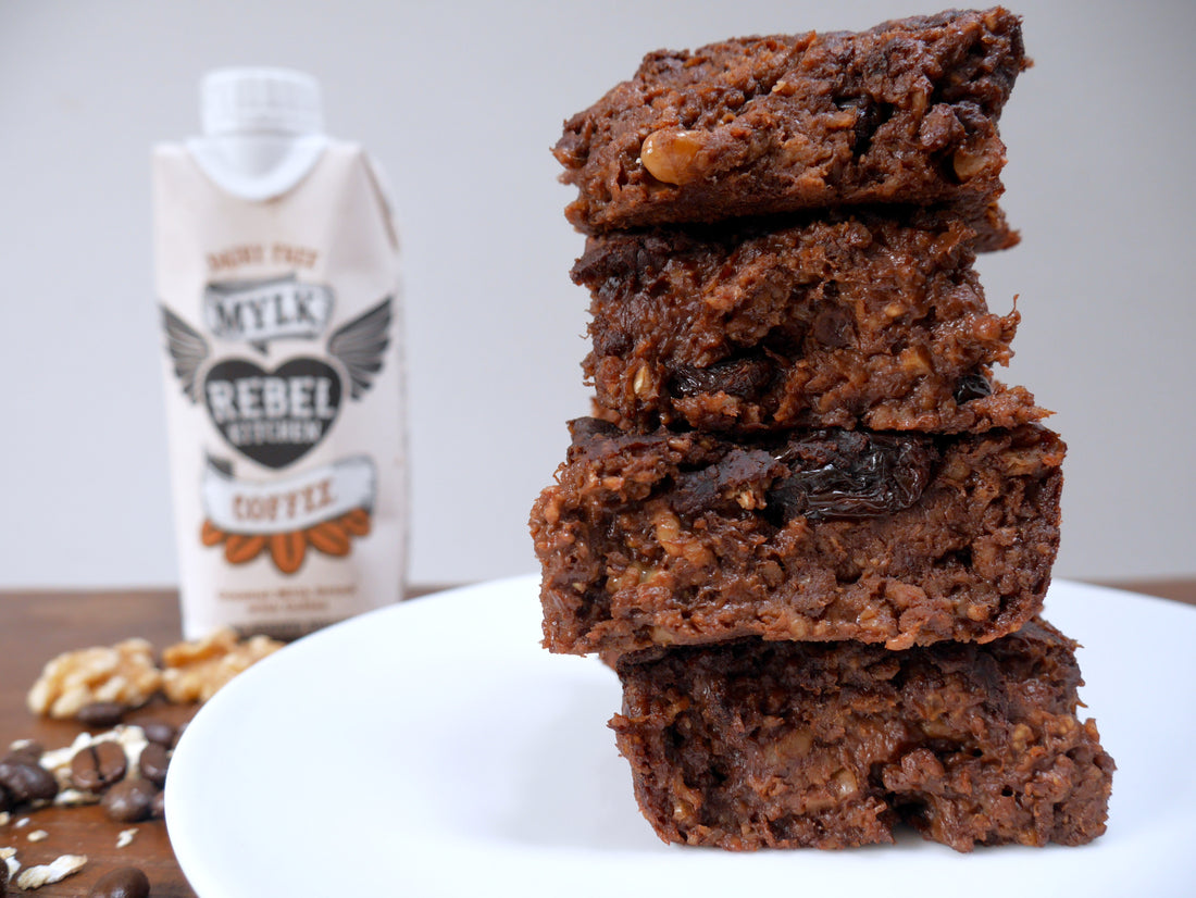 Fudgy Moca Squares (D/F, V)