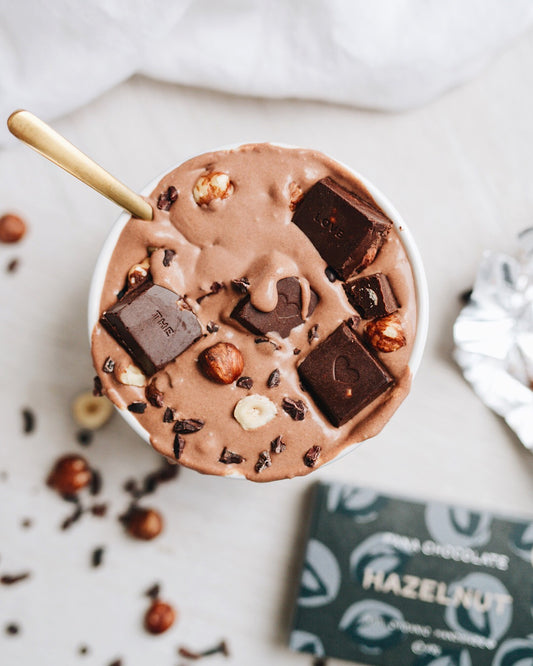 Hazelnut Soft Serve -The Sarah Project