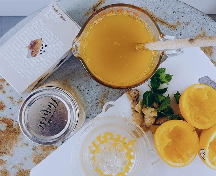 Turmeric and Orange Flu Fight Tonic