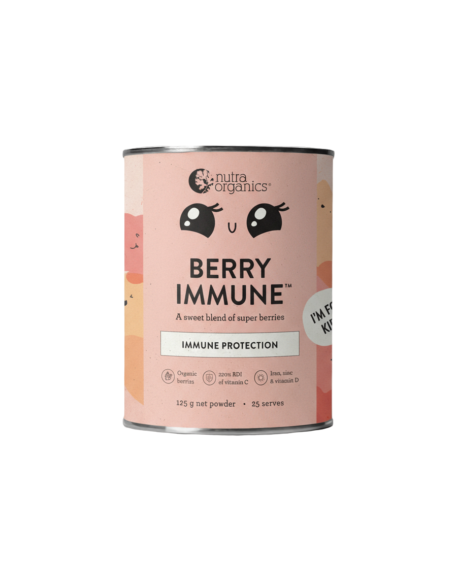 CLEARANCE Nutra Organics Berry Immune 125g