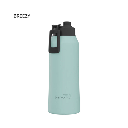 Fressko Core Drink Bottle Breezy 1L Sip Lid