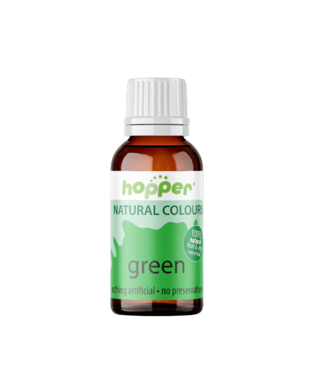 Hopper Natural Food Colour Green 20g