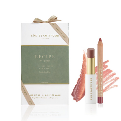 Luk Recipe of a Lipstick Nude Rose Duo