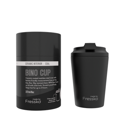 Fressko Bino Reusable Coffee Cup 230mL - Ceramic Lined