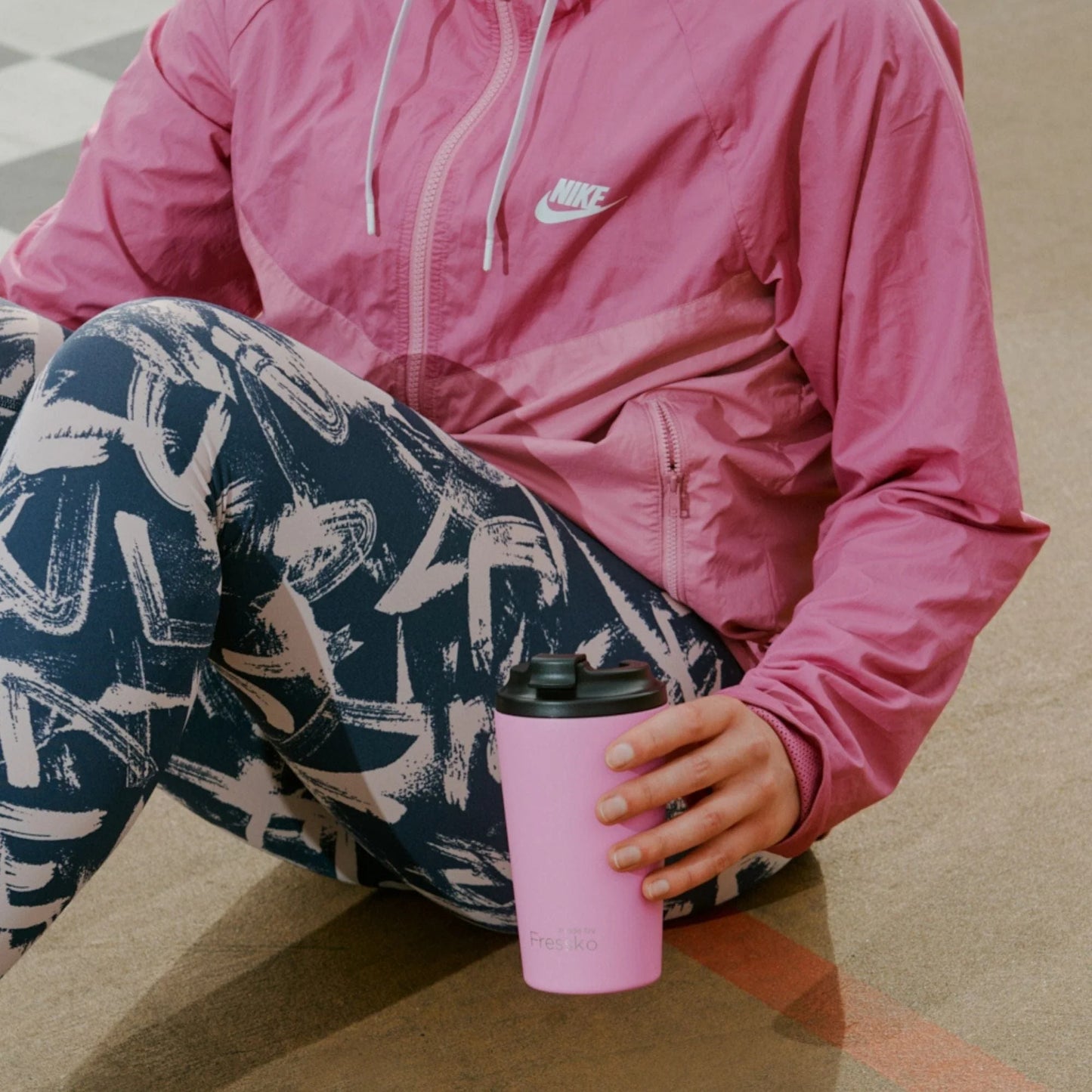 Fressko Bino Reusable Coffee Cup 230ml Bubblegum