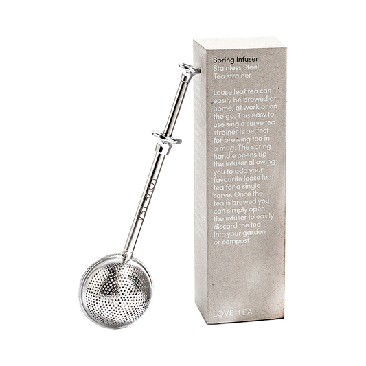 Love Tea Spring Handle Infuser
