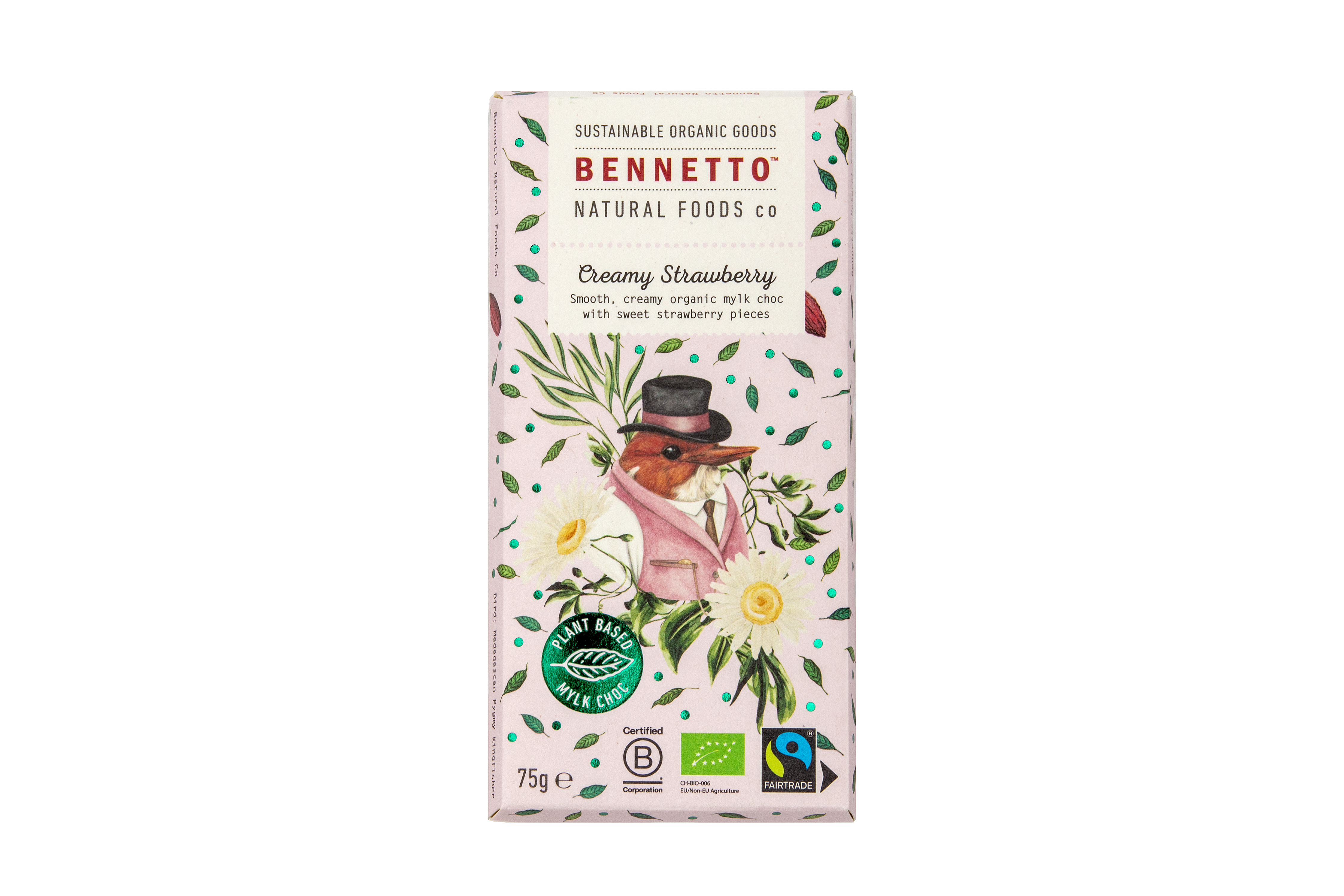Bennetto Creamy Strawberry 75g
