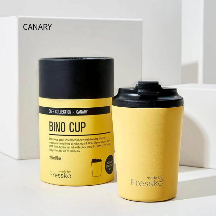 Bino Reusable Coffee Cup 230ml (Regular)