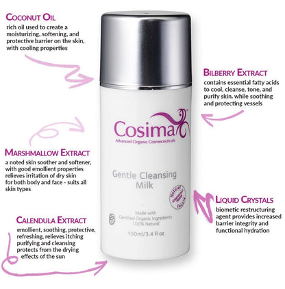 Cosima Gentle Cleansing Milk 100ml
