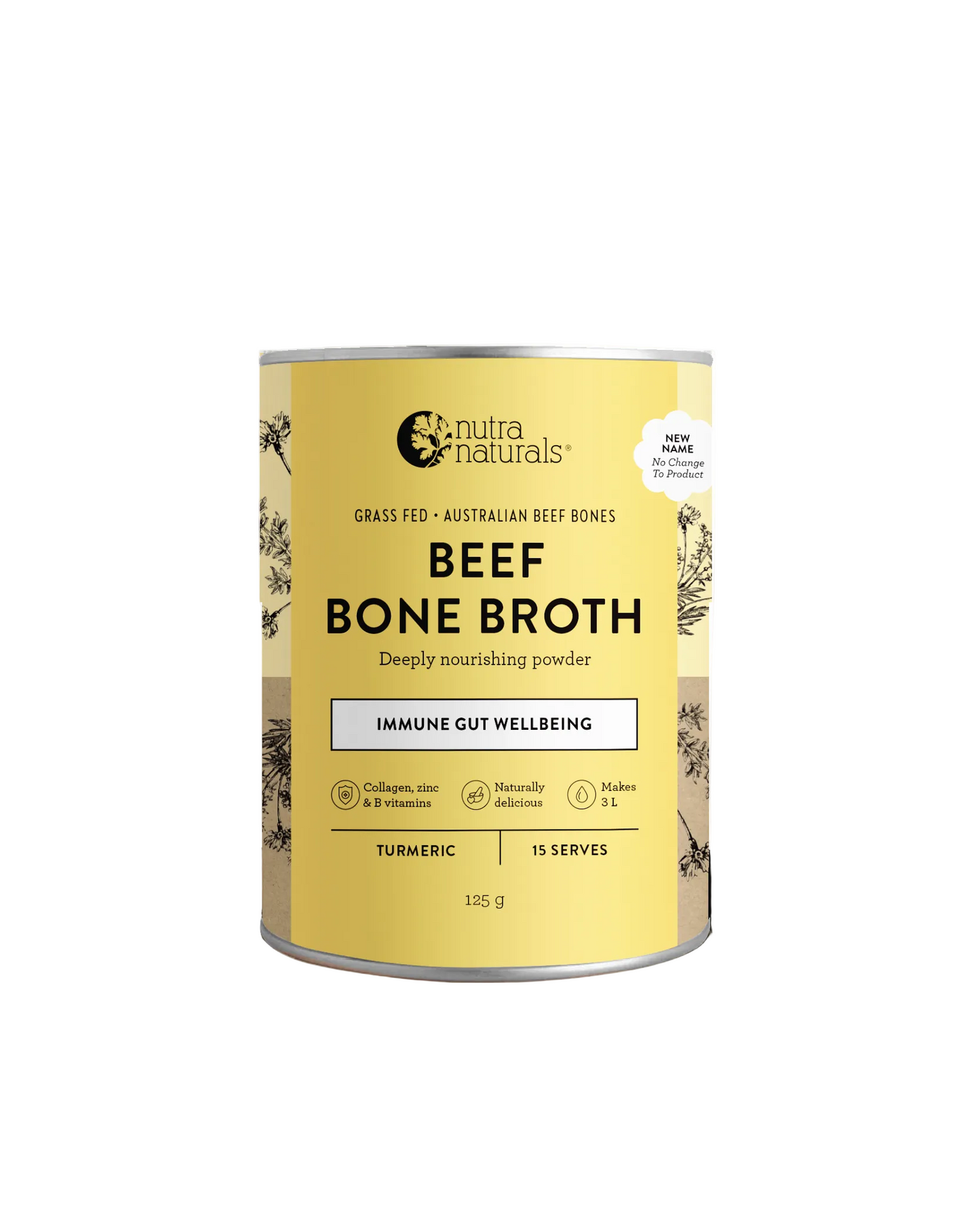 Nutra Beef Bone Broth Turmeric 125g
