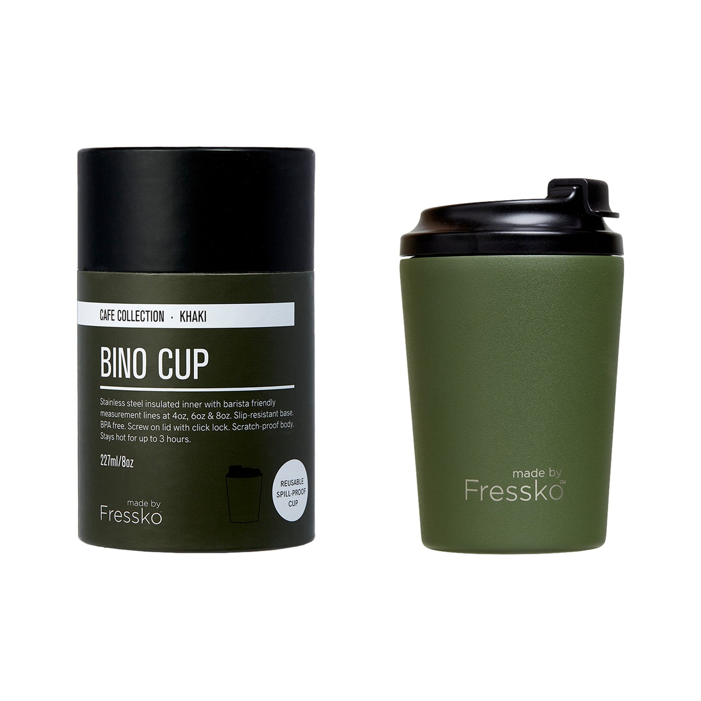 Fressko Bino Reusable Coffee Cup 230ml
