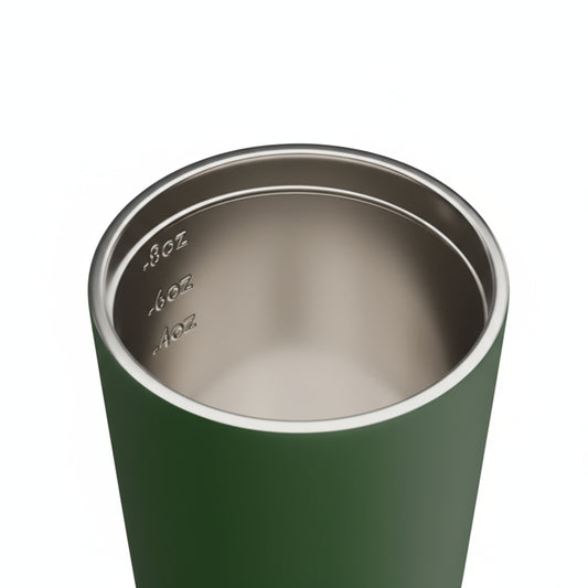Fressko Bino Reusable Coffee Cup 230mL - Ceramic Lined Oat
