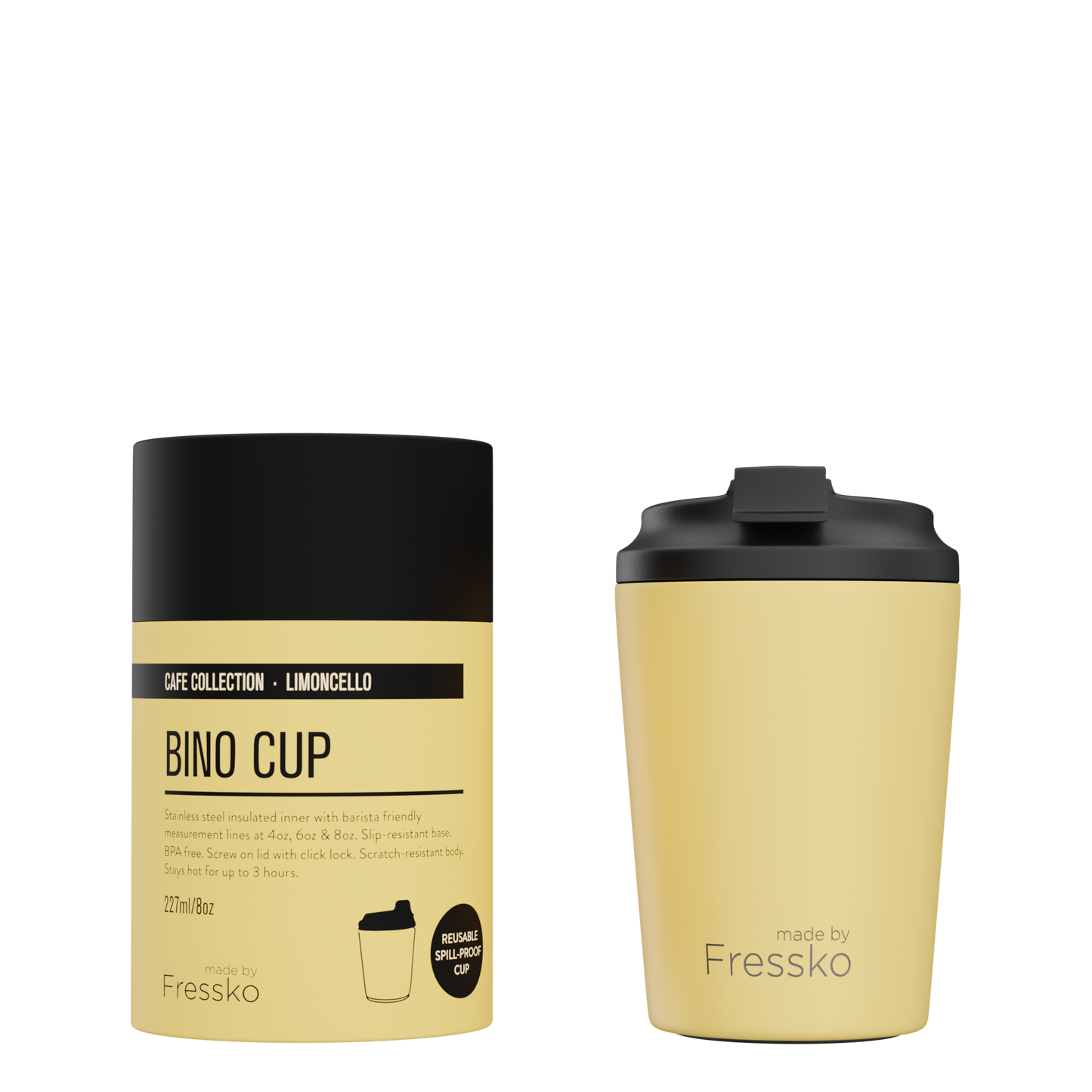 Fressko Bino Reusable Coffee Cup 230ml