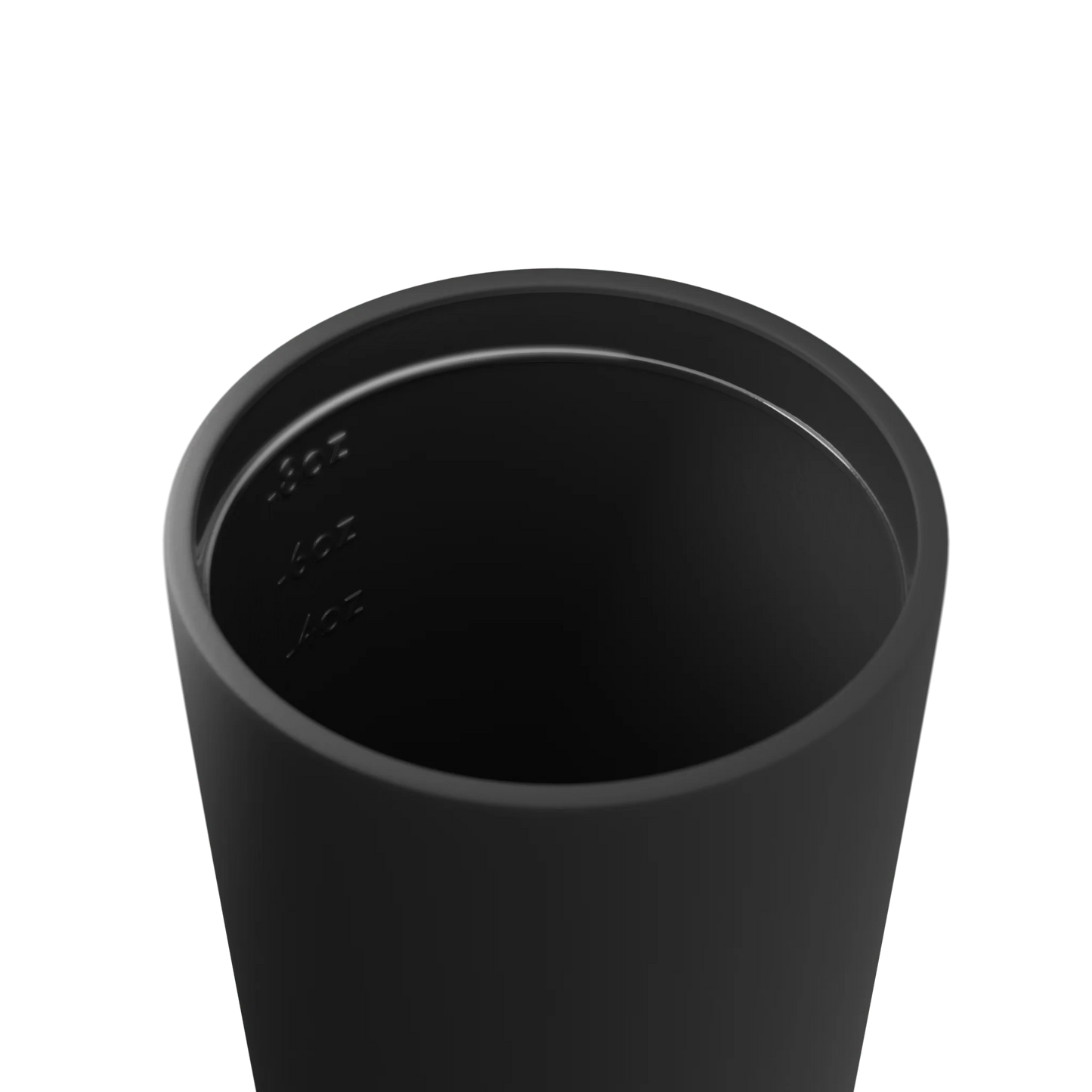 Fressko Bino Reusable Coffee Cup 230mL - Ceramic Lined Coal
