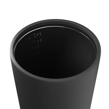 Camino Reusable Coffee Cup 340ml (Large) - Ceramic Lined Coal