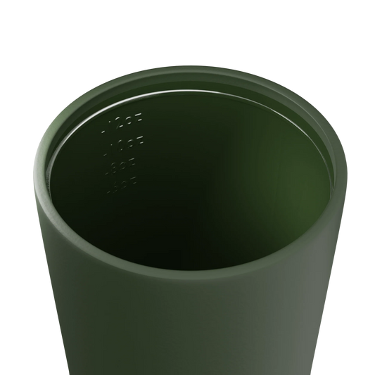 Camino Reusable Coffee Cup 340ml (Large) - Ceramic Lined Khaki