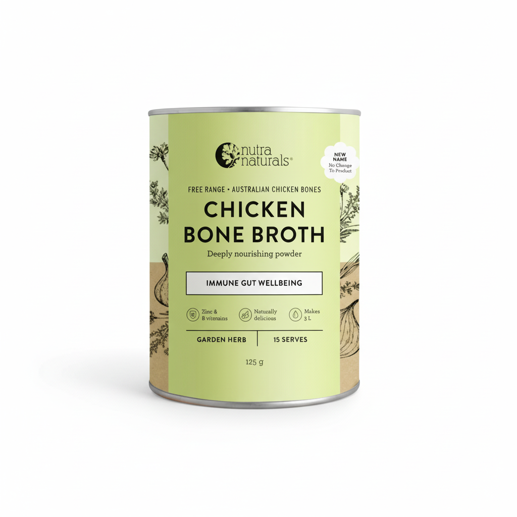 Nutra Chicken Bone Broth Garden Herb 125g